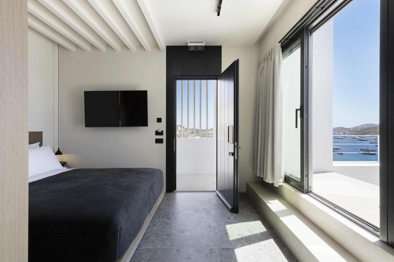 Cubic Mykonos Seafront Design Suites Ornos  Exterior photo