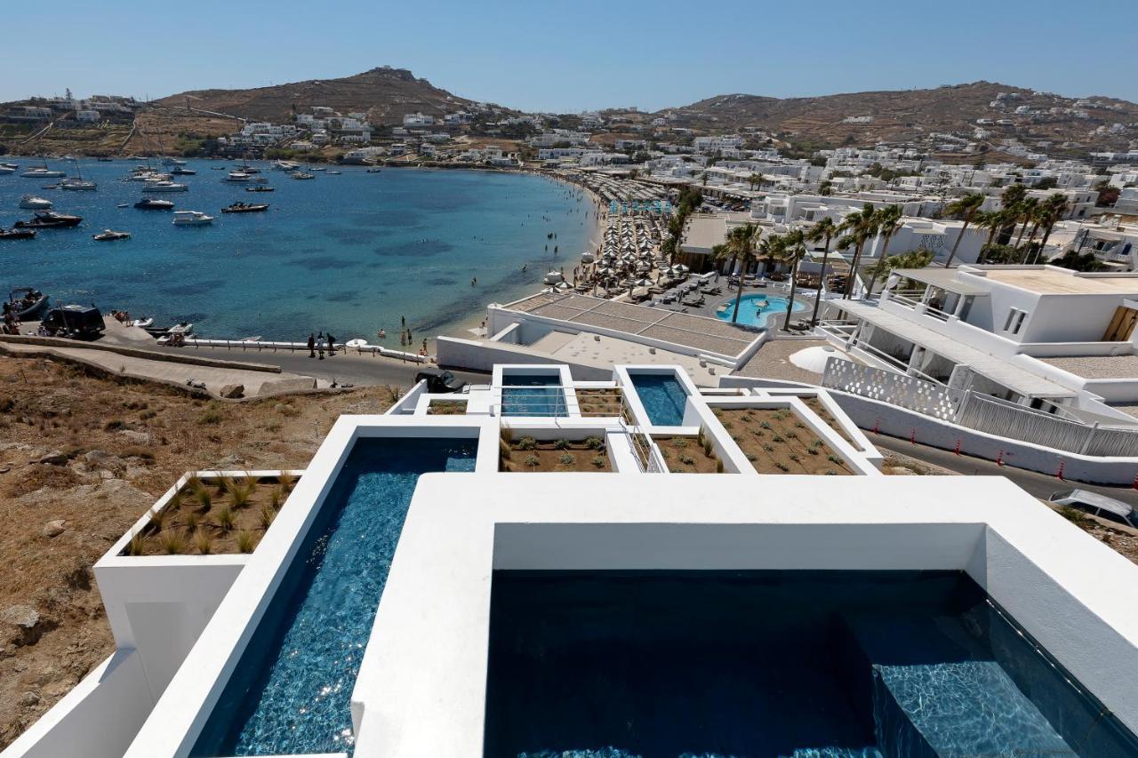 Cubic Mykonos Seafront Design Suites Ornos  Exterior photo