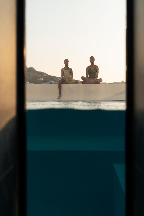 Cubic Mykonos Seafront Design Suites Ornos  Exterior photo